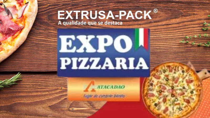 EXTRUSA PACK É DESTAQUE NA EXPOPIZZARIA 2024.